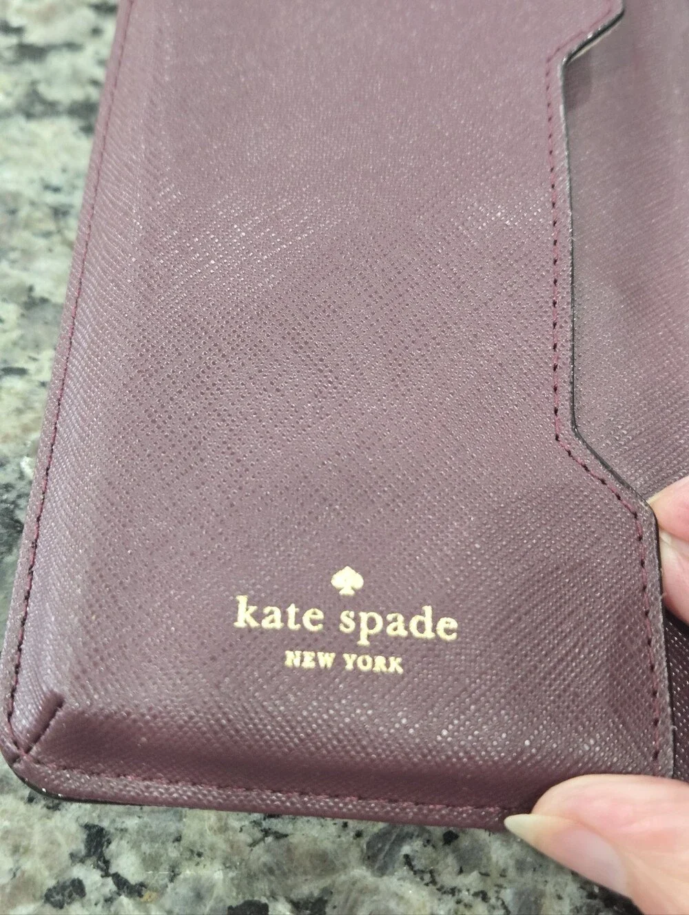 Kate Spade New York Laurel Way Saffiano Leather iPhone Wristlet